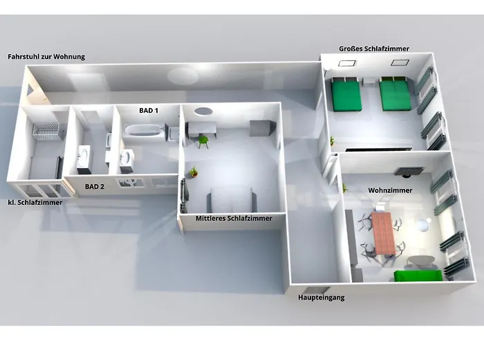 شقة Residenz City-center